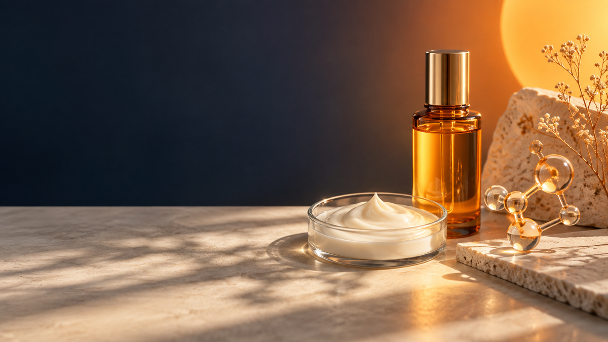 Sunscreen ingredient label and sunlight